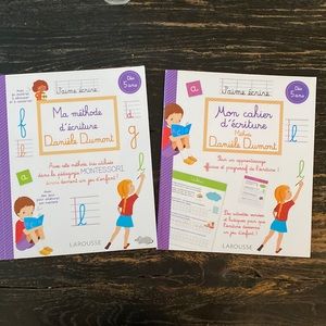 Brand new: Ma méthode d'écriture Danièle Dumont
and Cahier d’ecriture (french)